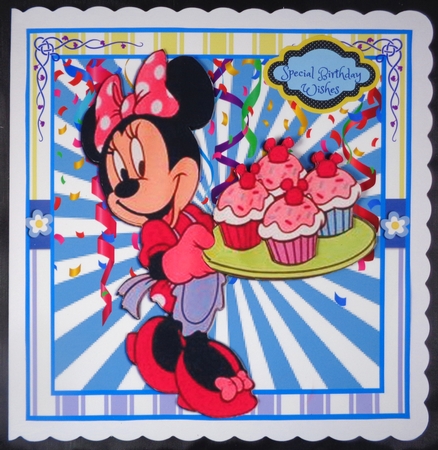 Minnie Birthday 4 Mini Kit by Linda Short