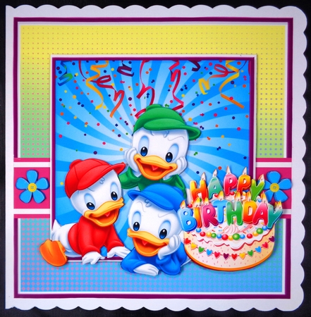 Happy Birthday 9 by Linda Short