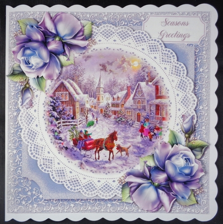 Christmas Scene 3 by Linda Short