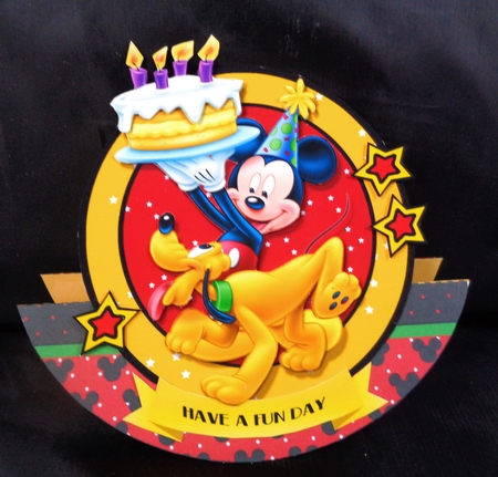 Rocker B-Day With Mickey Mini Kit 2 by Linda Short