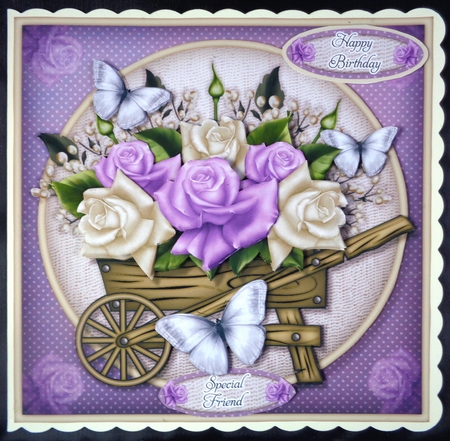 Lilac Rose Barrow Mini Kit by Linda Short