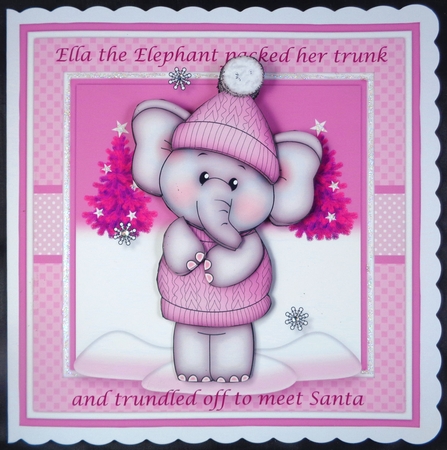 Winter Ella Pink Mini Kit by Linda Short