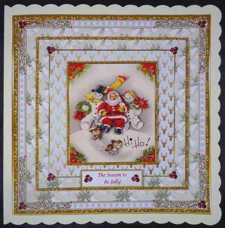 The Season to be Jolly Topper by Linda Short