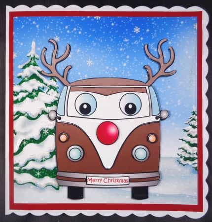 REINDEER CAMPER  by Linda Short