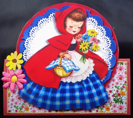 Vintage Doll Tent Card Kit. 2 by Linda Short