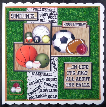 Sometimes.....Its All About The Balls by Linda Short