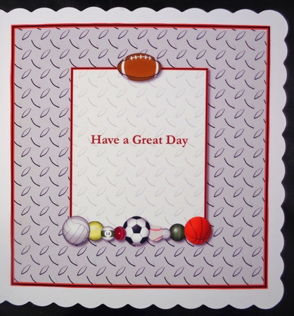 Sometimes.....Its All About The Balls Insert by Linda Short