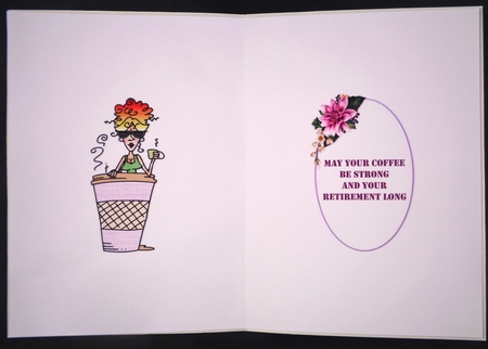 Rita and retirement insert by Linda Short
