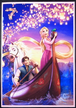 Tangled 2 A5 Quick Card by Linda Short