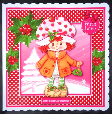 Happy Christmas Greetings 17 by Linda Short