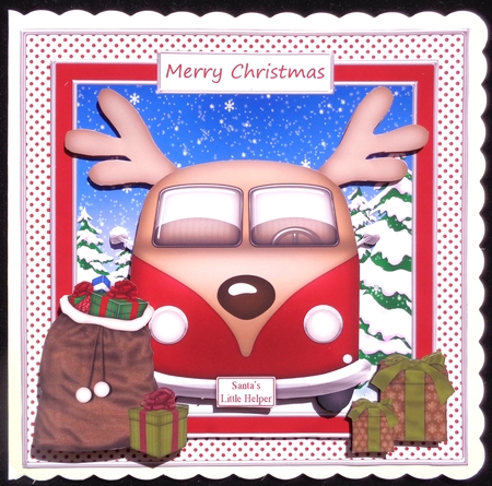 Santas Little Helper Mini Kit by Linda Short