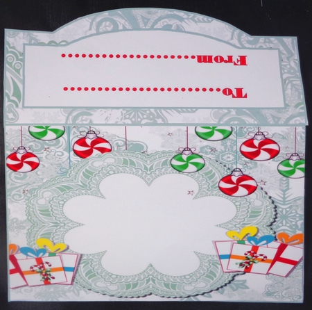 8x8 Baby in a Christmas stocking mini kit by Linda Short