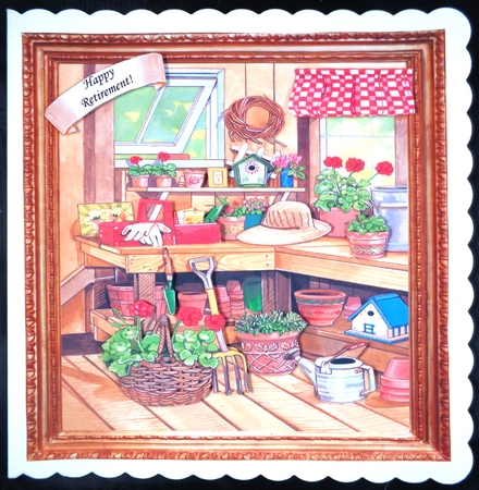 THE POTTING SHED RETIREMENT BIRTHDAY AND OTHER MULTIPLE SENTIMENTS by Linda Short