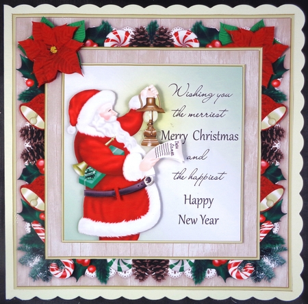 Festive Santa Mini Kit by Linda Short