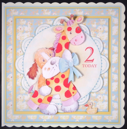 SWEET KIDDIES CARD by Linda Short