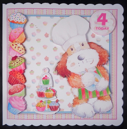 KIDDIES CARD BAKING  by Linda Short