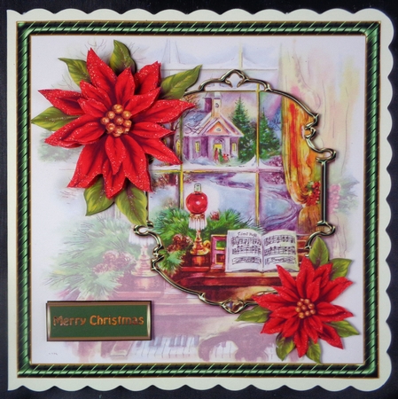 Lamp in the window by Linda Short