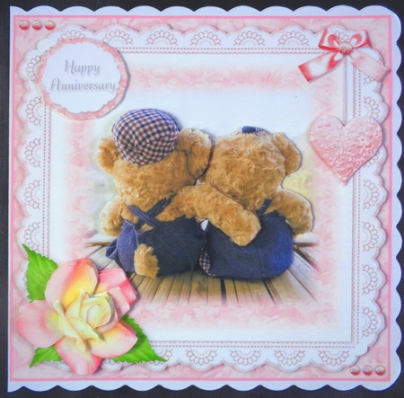 Teddy Bear Love Mini Kit 1 by Linda Short