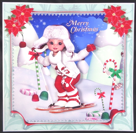 Sweet Little Festive Slalom Mini Kit by Linda Short