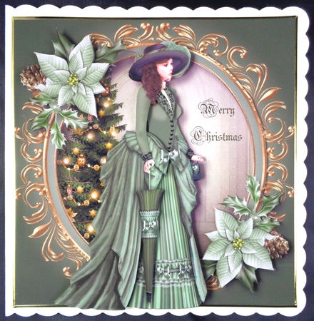 Christmas Victorian Beauty by Linda Short