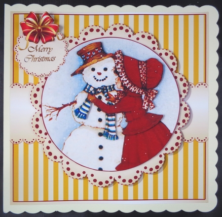 O Holy Night 9 _ Gold Strippes by Linda Short