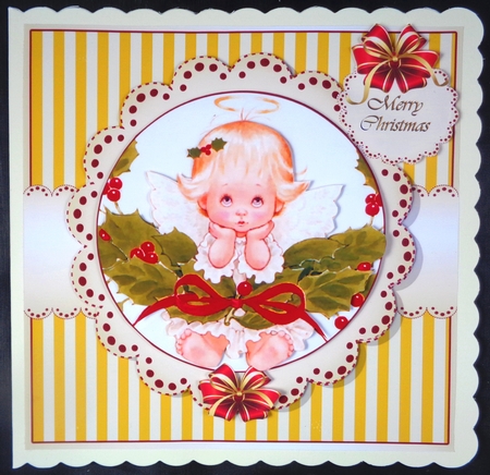 O Holy Night 10 _ Gold Strippes by Linda Short