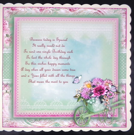 The Autumn Barrow Card Front Kit by Linda Short