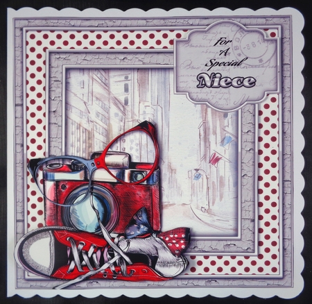 Chic 4 Page Decoupage Mini Kit by Linda Short