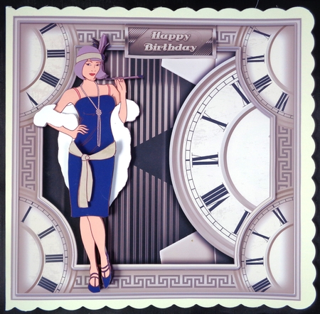 Flapper Girl 8x8 Mini Kit by Linda Short