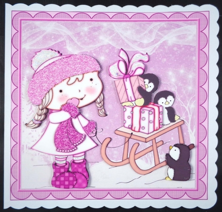 shell edges and snowflakes  by Linda Short