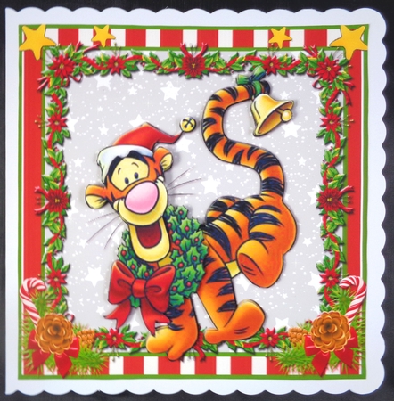 Happy Christmas Pooh & The Gang Style by Linda Short