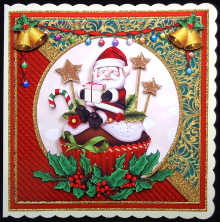 Holiday  Cupcake Delights Kit 1 by Linda Short