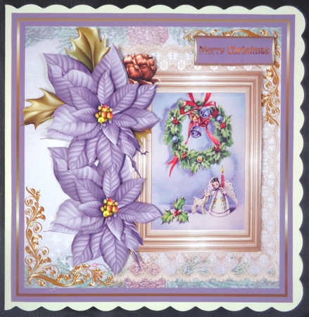 Garland, bells and angel by Linda Short