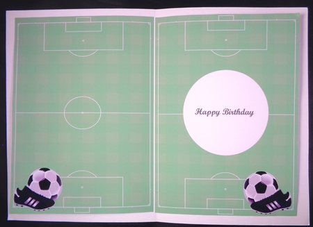 Insert for Football Phone  by Linda Short