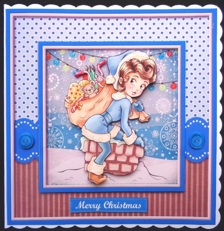 Santas Helper mini kit by Linda Short