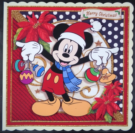 Christmas Mickey and Friends Mini Kit.9 by Linda Short