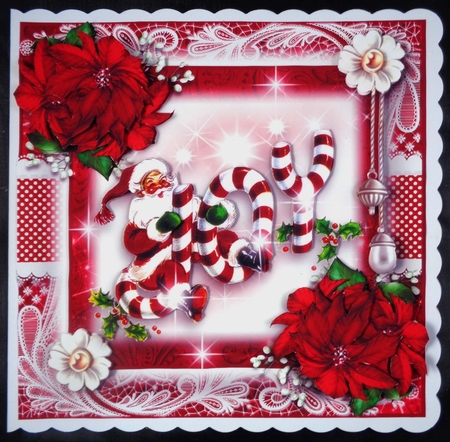 Joy Card Front Kit by Linda Short