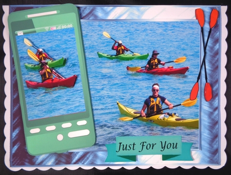 Kayak Phone by Linda Short