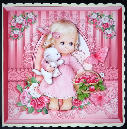 Happy Thoughts 6 Card Fronts Bumper Kit by Linda Short
