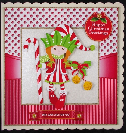Christmas elves clipart, graphics, illustrations AMB-195 by Linda Short