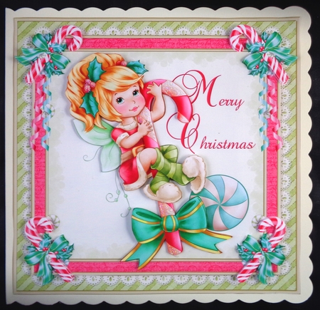 Candy Cane Fairy Mini Kit by Linda Short