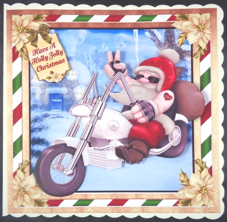 Santas Harley by Linda Short