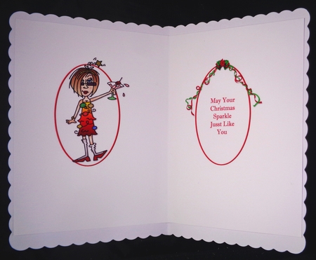 J.J May your Christmas be a hit insert by Linda Short