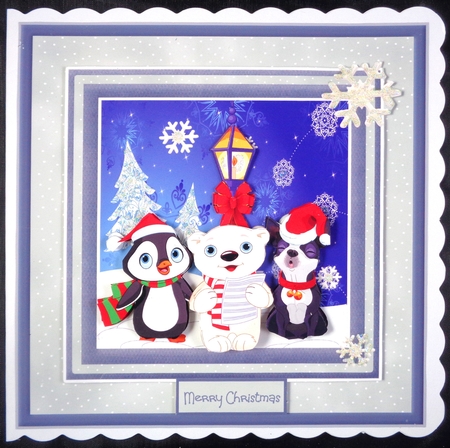 Animal carol singers by Linda Short