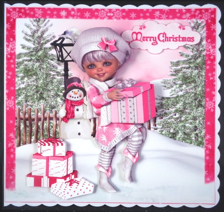 Sweet Little Christmas Delivery Mini Kit  by Linda Short