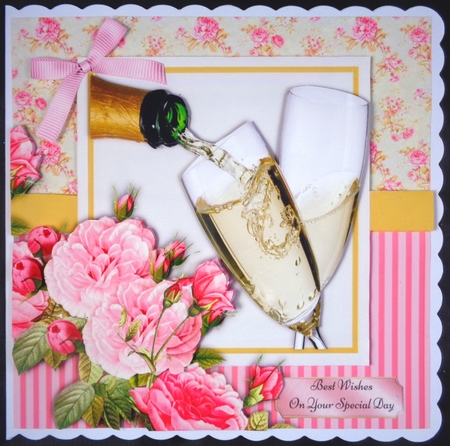 Shabby Chic Wedding 8x8 Mini Kit by Linda Short