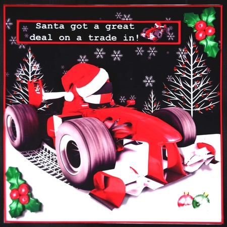 Santa got an Upgrade by Linda Short