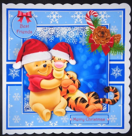 Christmas Pooh and Tigger by Linda Short