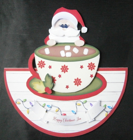 HOT CHOCOLATE AT CHRISTMAS by Linda Short