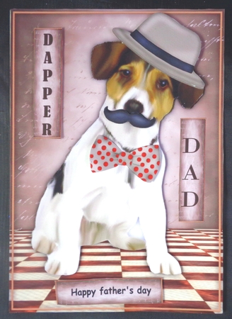 Male card mans best Friend Mini Kit by Linda Short
